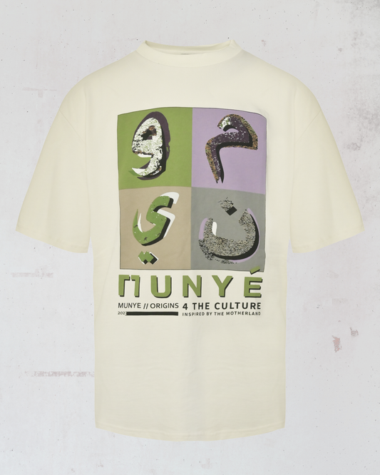 MUNYÉ Motherland Tee - Off White