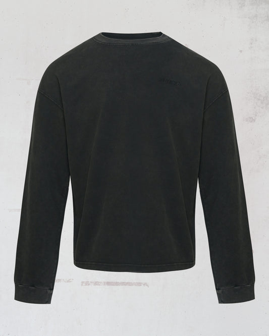 MUNYÉ Core Long Sleeve - Washed Black