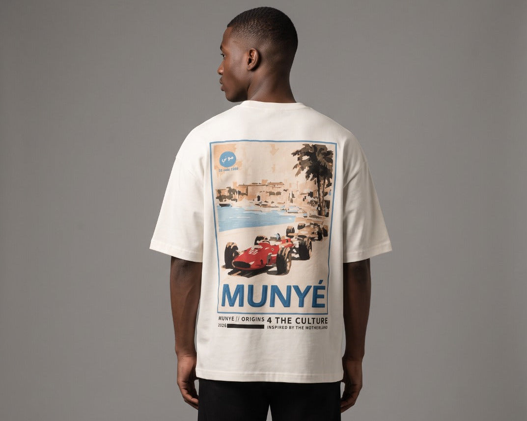 PRE ORDER | MUNYÉ Mocaco Coast Tee Off White